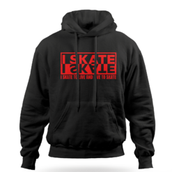 I Skate Mirror Hoodie