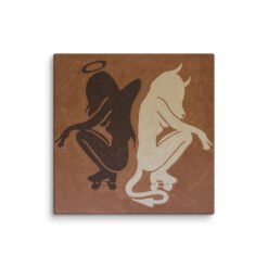 Shadow of Evil — Stretched Canvas Print