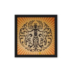 Alternative view of Angel on Wheels — Framed Canvas Print
