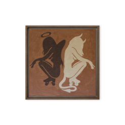 Alternative view of Shadow of Evil — Framed Canvas Print