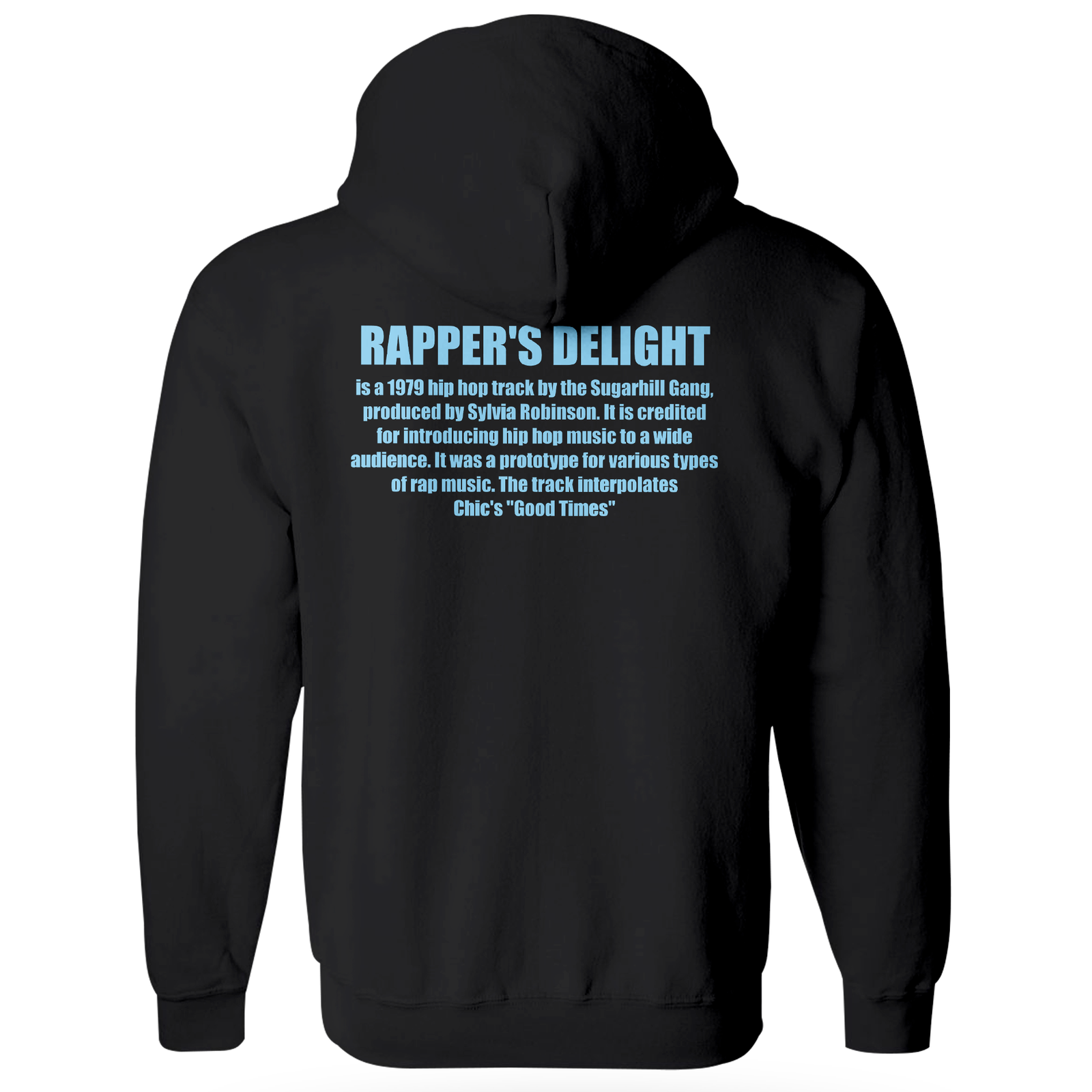 Sugarhill Gang “Rapper’s Delight” Hoodie - Image 2