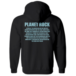 Alternative view of Soul Sonic Force “Planet Rock” Hoodie
