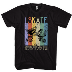I Skate Antique Skate Shirt