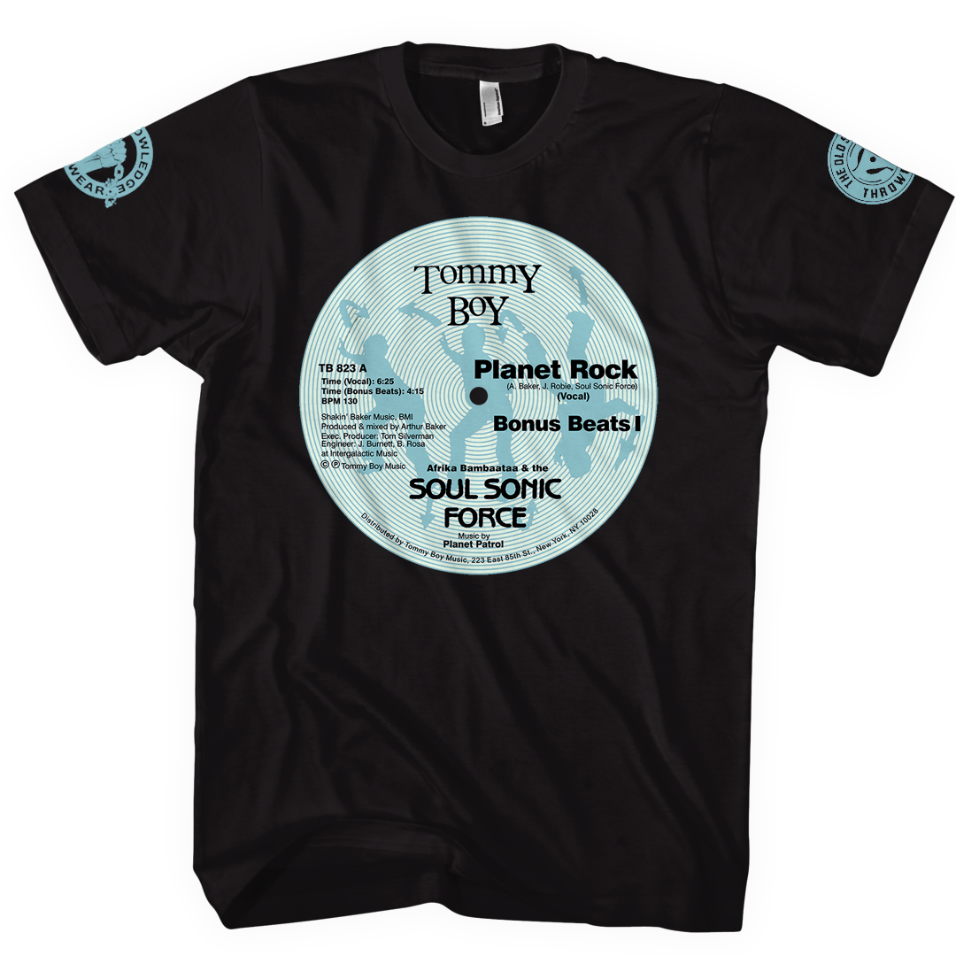 Soul Sonic Force “Planet Rock” (Tommy Boy Records)