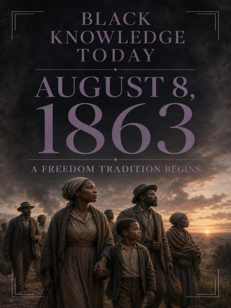 1863 — Tennessee’s Eighth of August emancipation tradition takes root