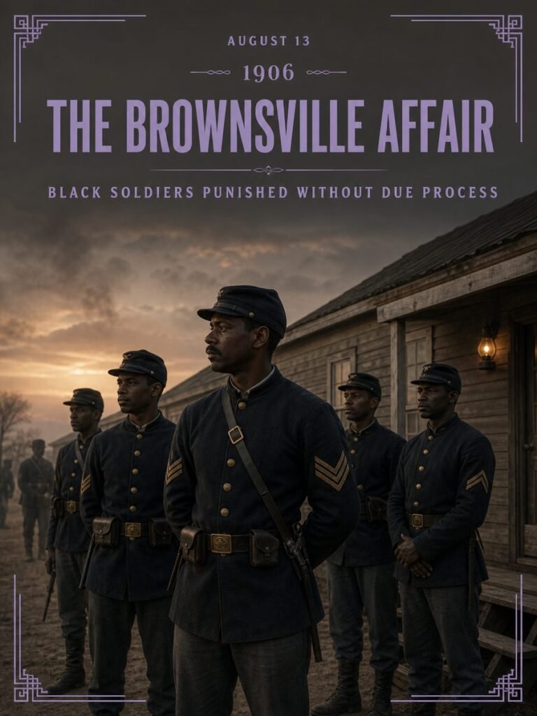 1906 — The Brownsville Affair begins in Texas