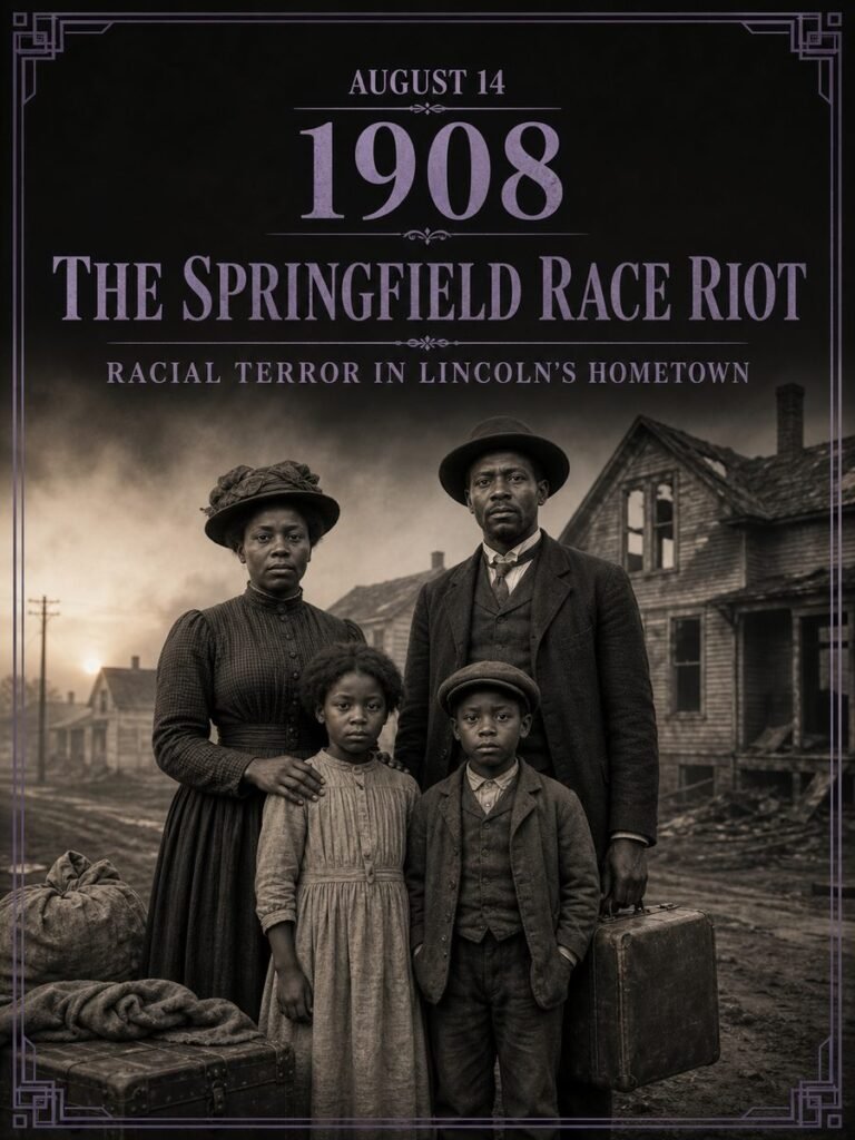 1908 — The Springfield Race Riot begins in Illinois