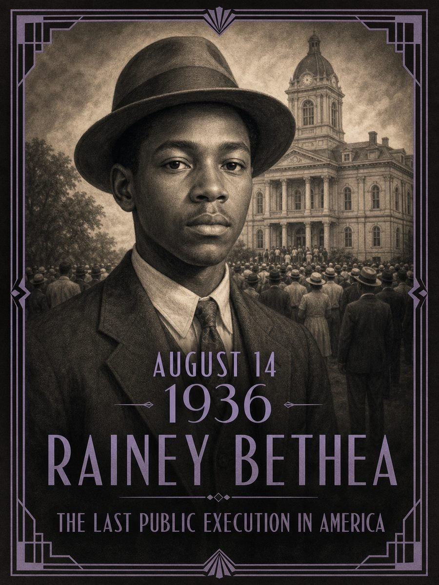 1936 — Rainey Bethea is killed in the nation’s last public execution