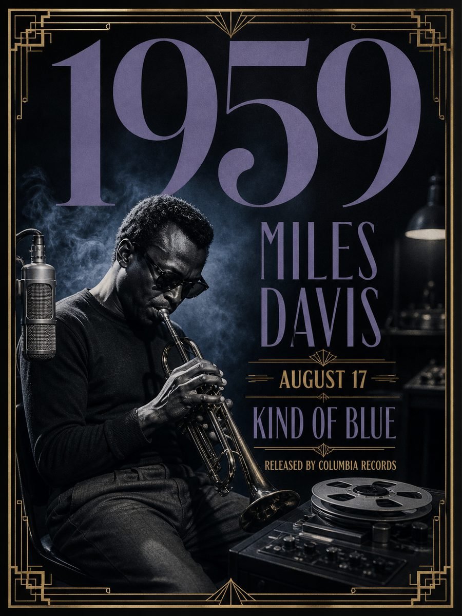 1959 — Miles Davis releases Kind of Blue