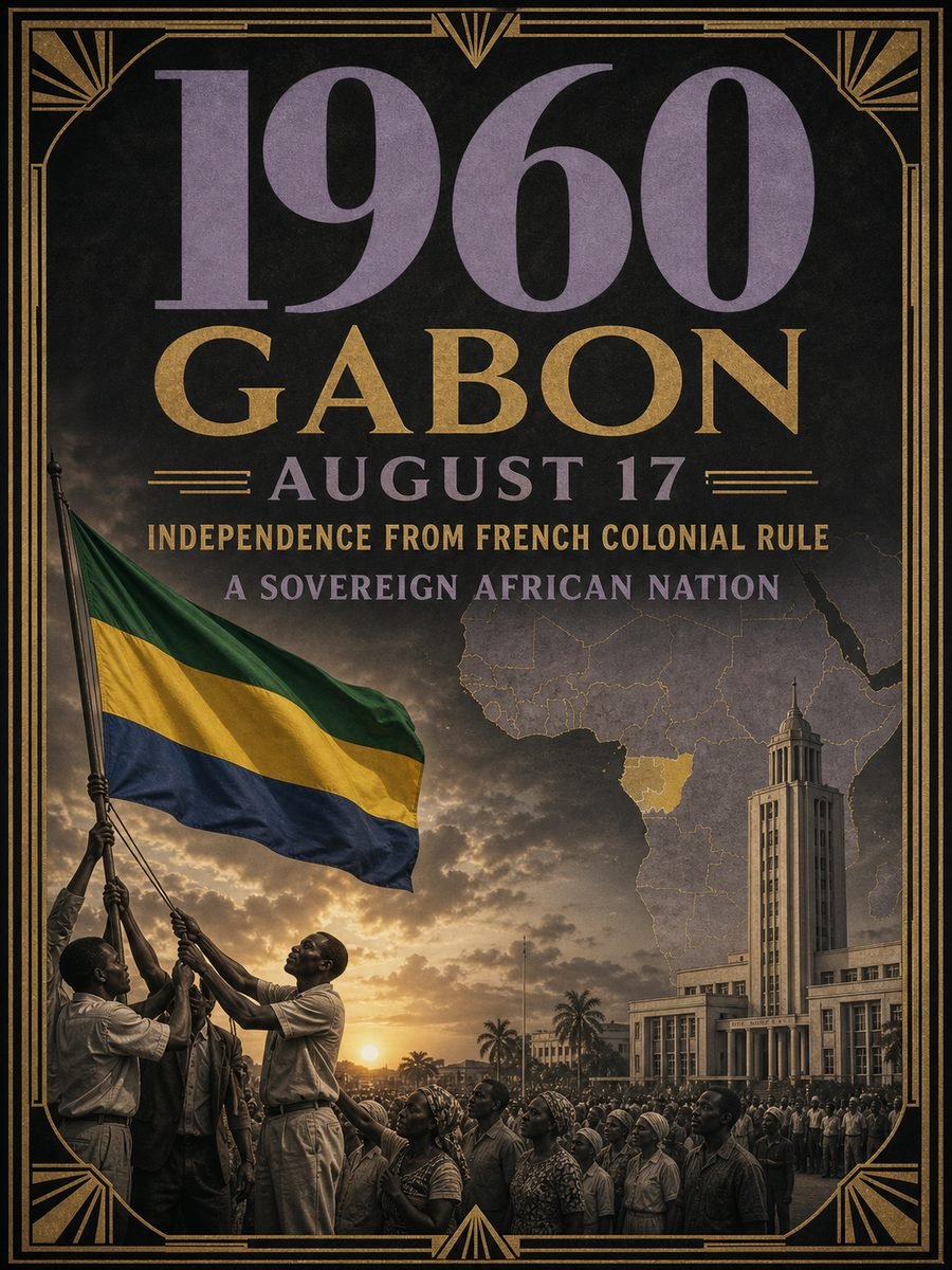 1960 — Gabon declares independence from France