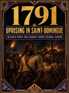 1791 — Haitian Revolution begins in Saint-Domingue