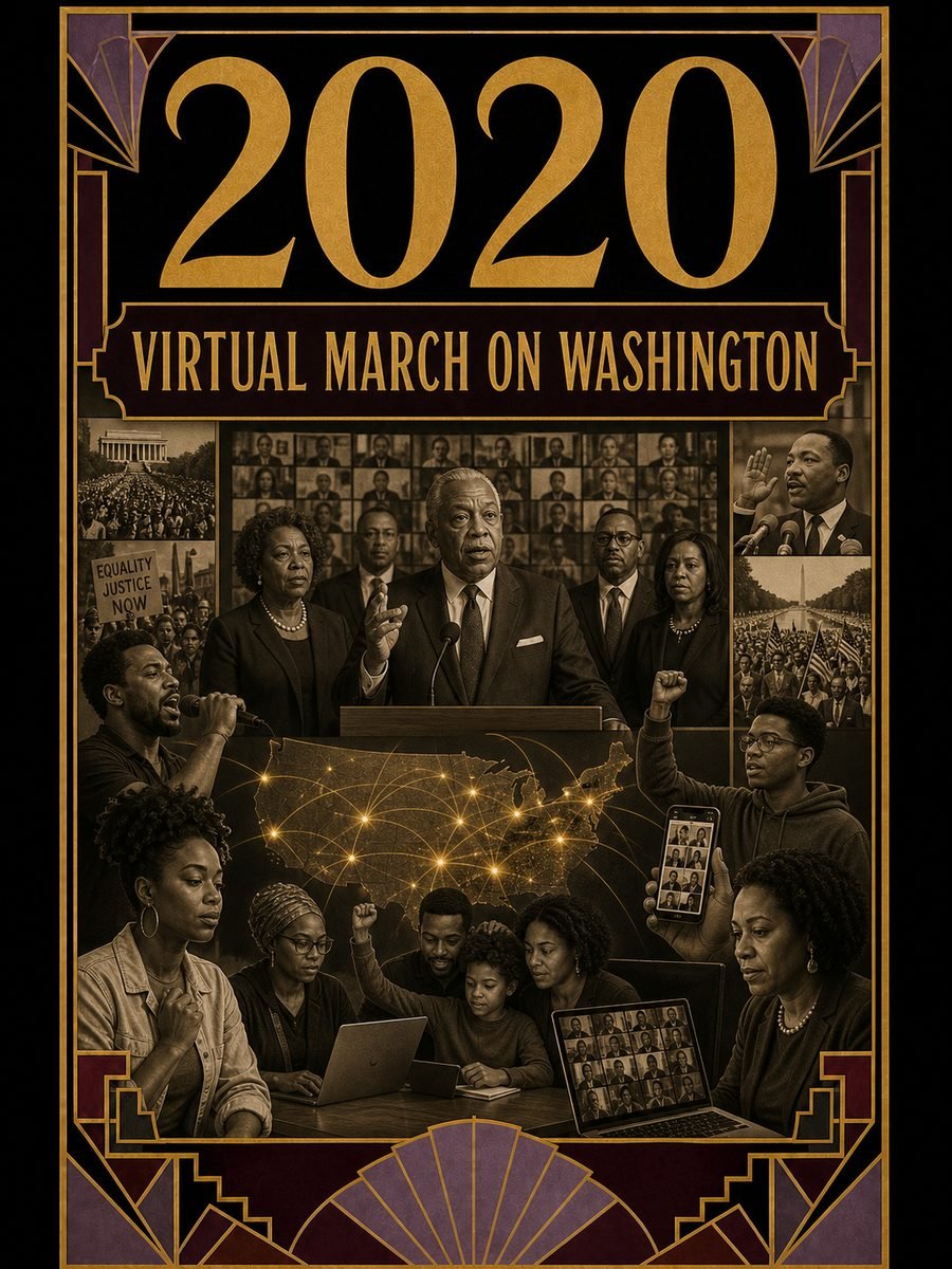 2020 — Virtual March on Washington begins