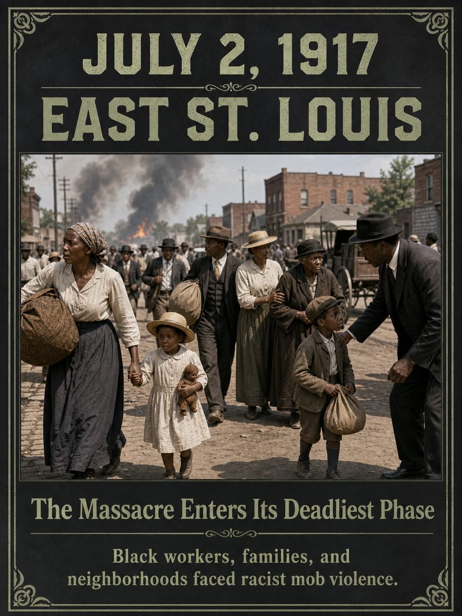 1917 — East St. Louis massacre enters its deadliest phase