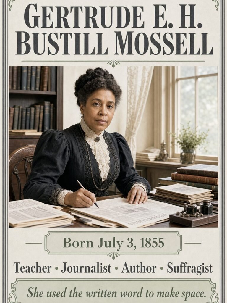 Gertrude E. H. Bustill Mossell