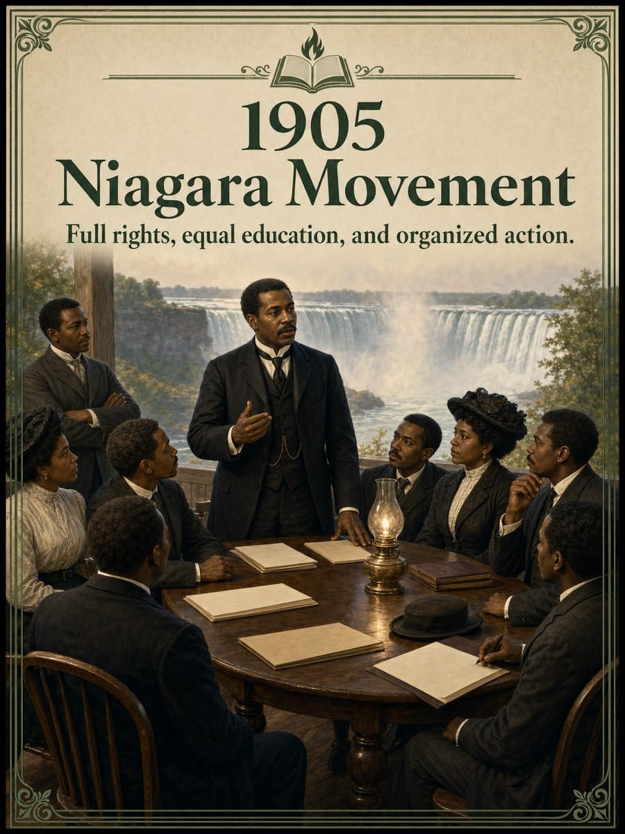 1905 — Niagara Movement begins first major meeting