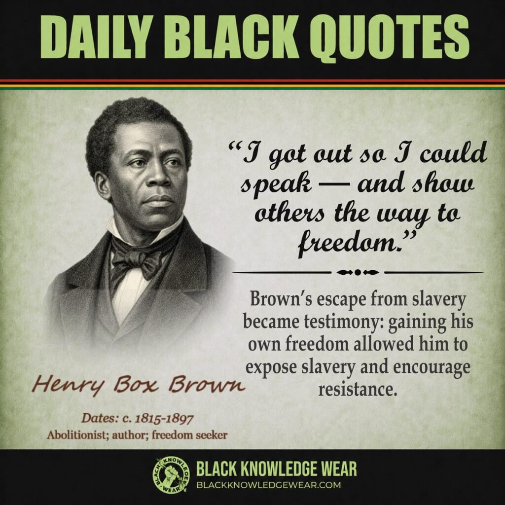 Henry Box Brown
