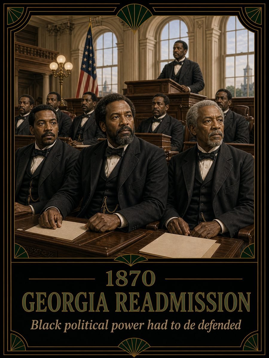 1870 — Georgia’s readmission follows the fight to reseat Black legislators