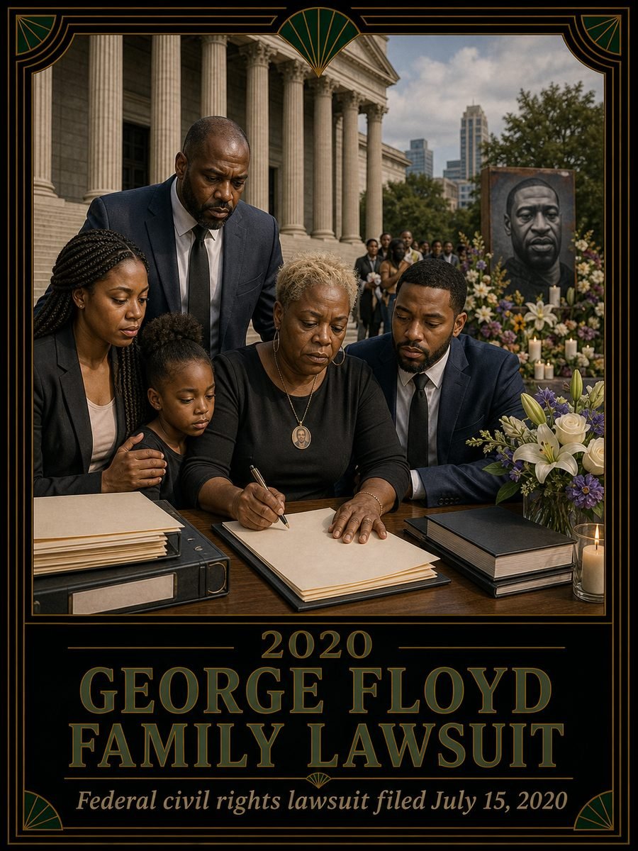 2020 — George Floyd’s family files civil rights lawsuit