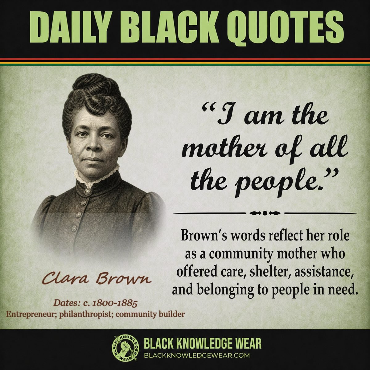 Clara Brown