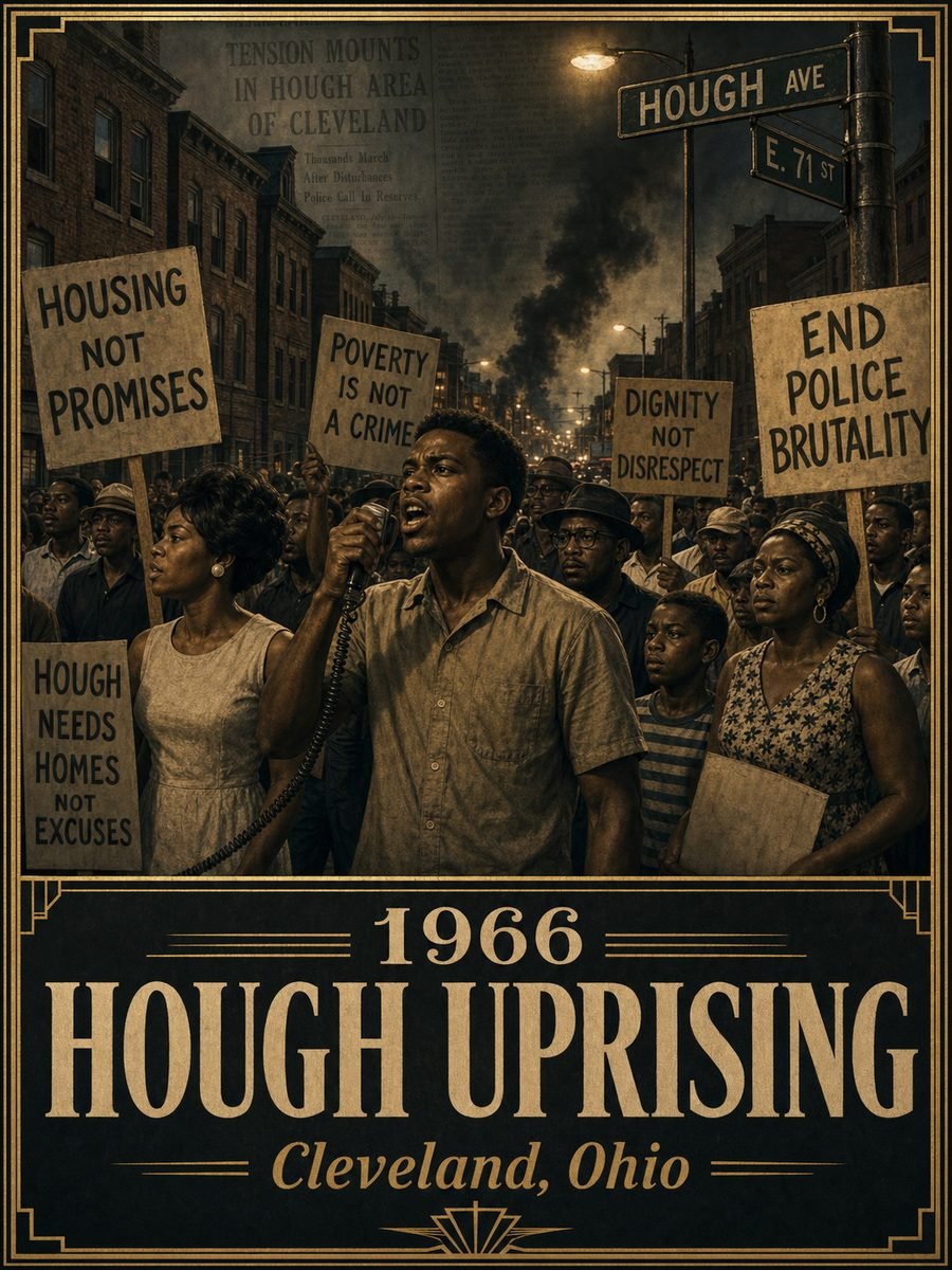 1966 — Hough uprising begins in Cleveland