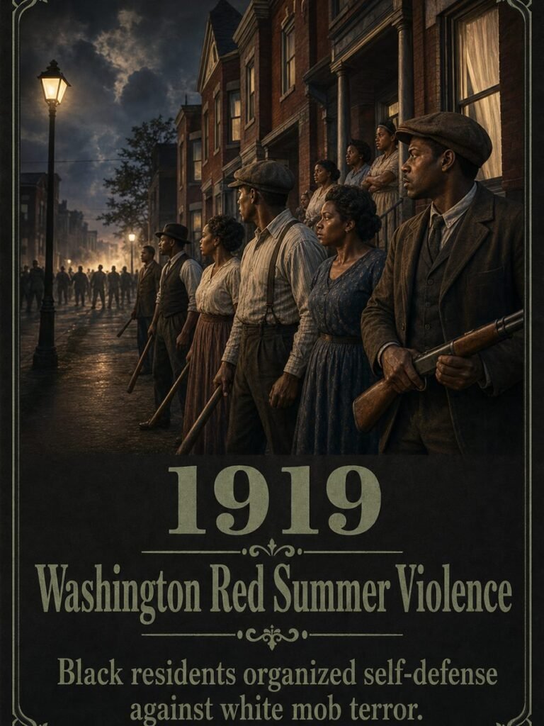 1919 — Washington, D.C. Red Summer violence begins
