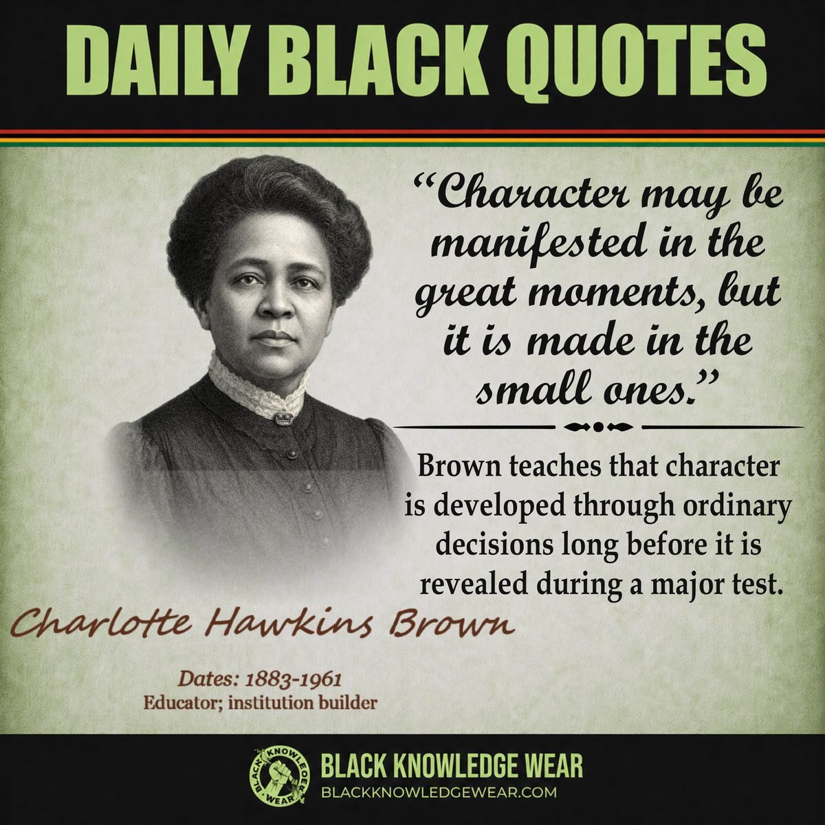 Charlotte Hawkins Brown