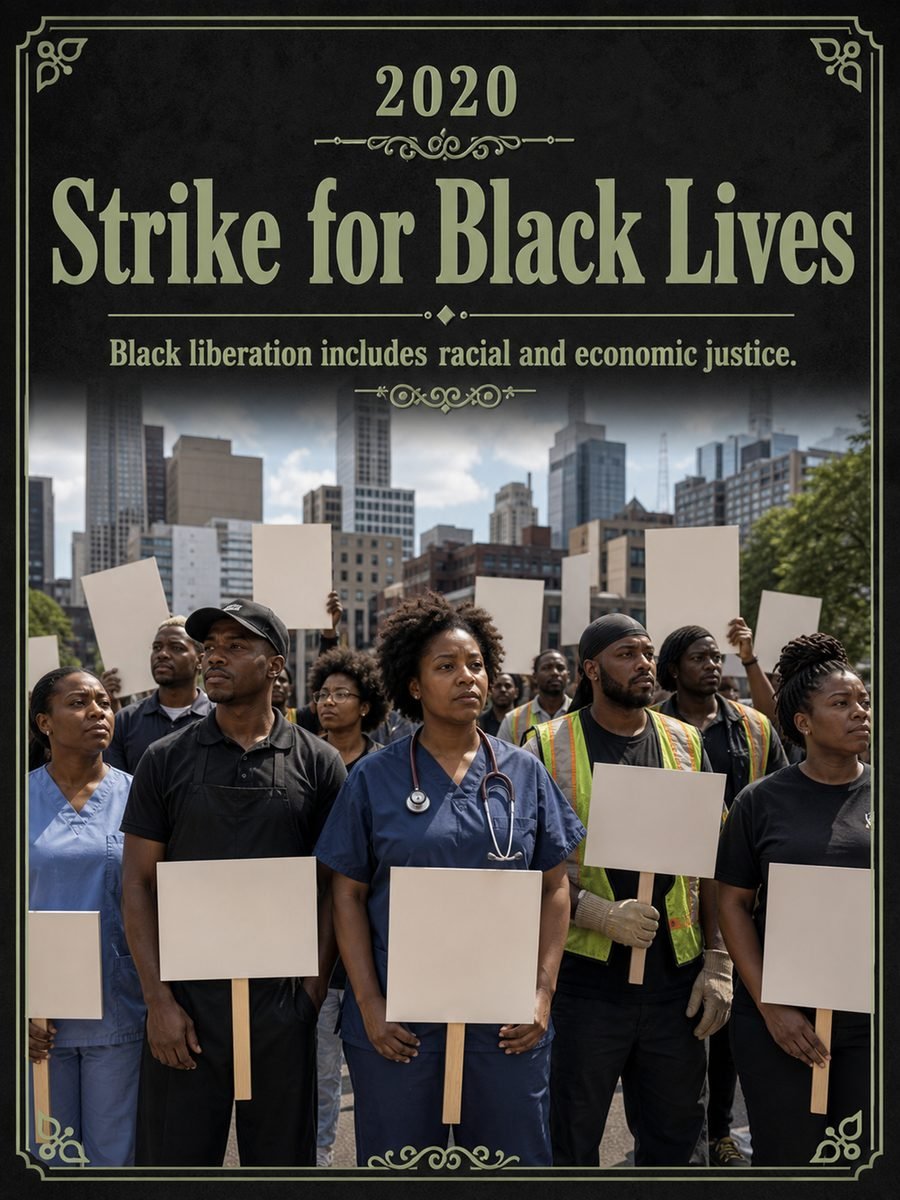 2020 — Strike for Black Lives demands racial and economic justice