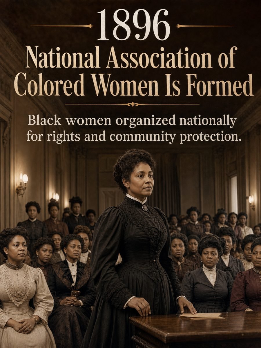 1896 — National Association of Colored Women is formed