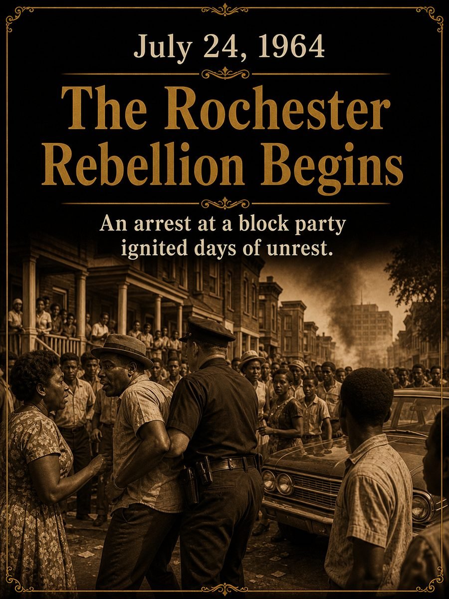 1964 — Rochester Rebellion begins