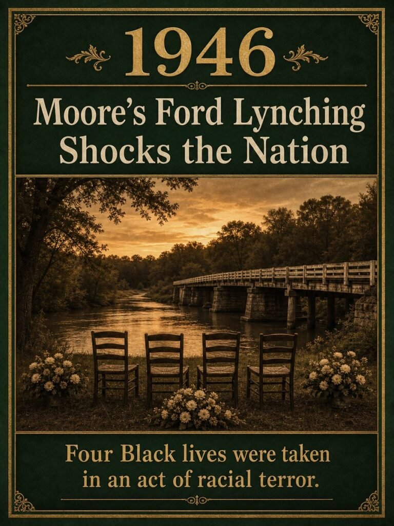 1946 — Moore’s Ford lynching shocks the nation