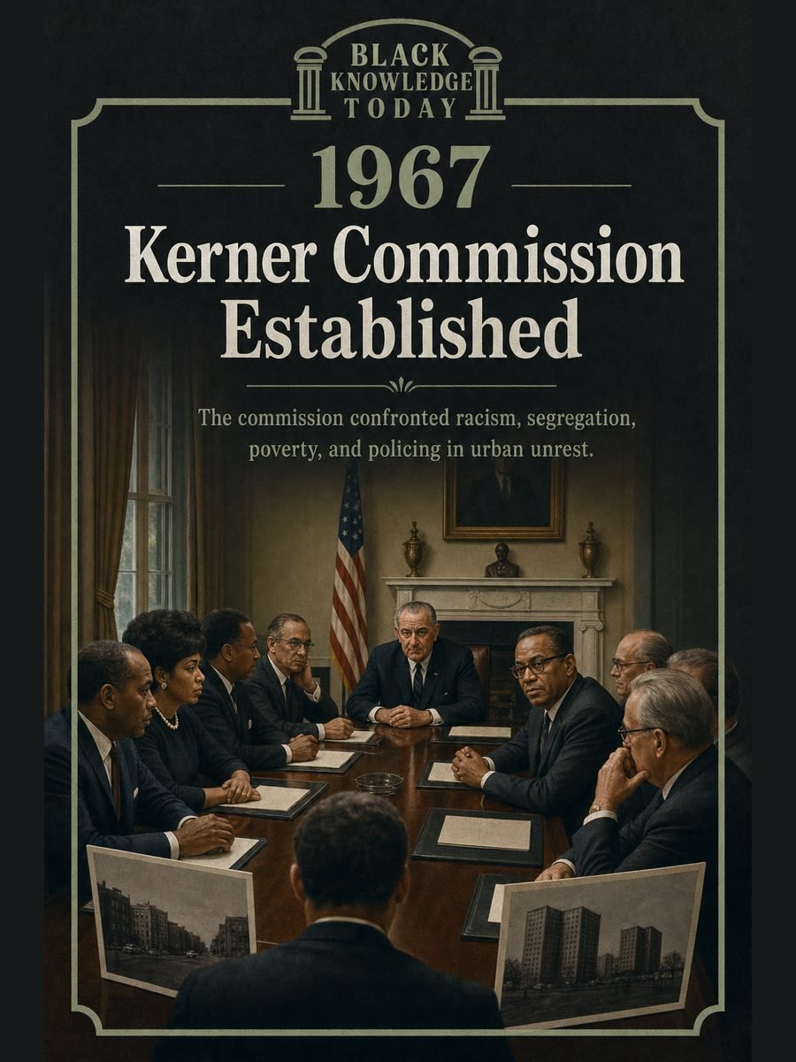 1967 — Kerner Commission is established after urban uprisings