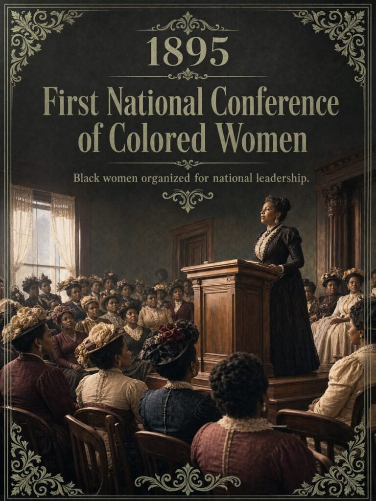 1895 — First National Conference of Colored Women opens in Boston