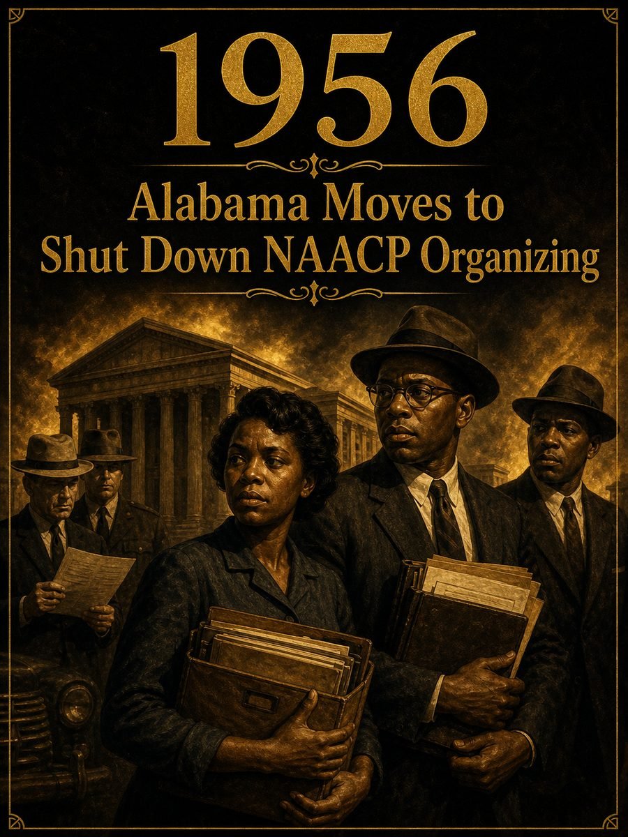 1956 — Alabama moves to shut down NAACP organizing