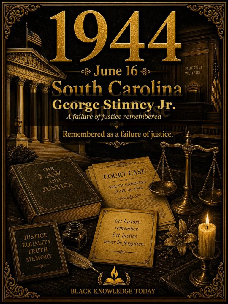 1944 — George Stinney Jr. is executed in South Carolina