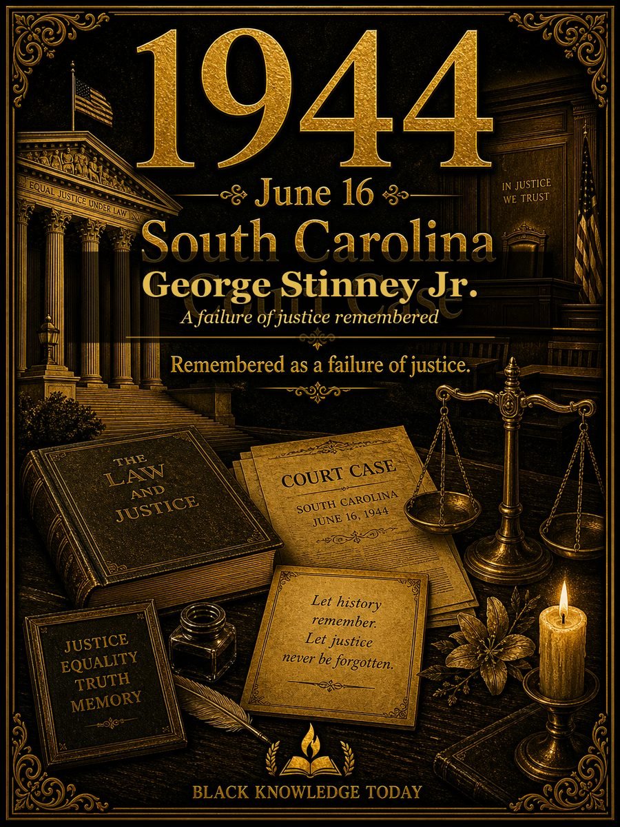 1944 — George Stinney Jr. is executed in South Carolina