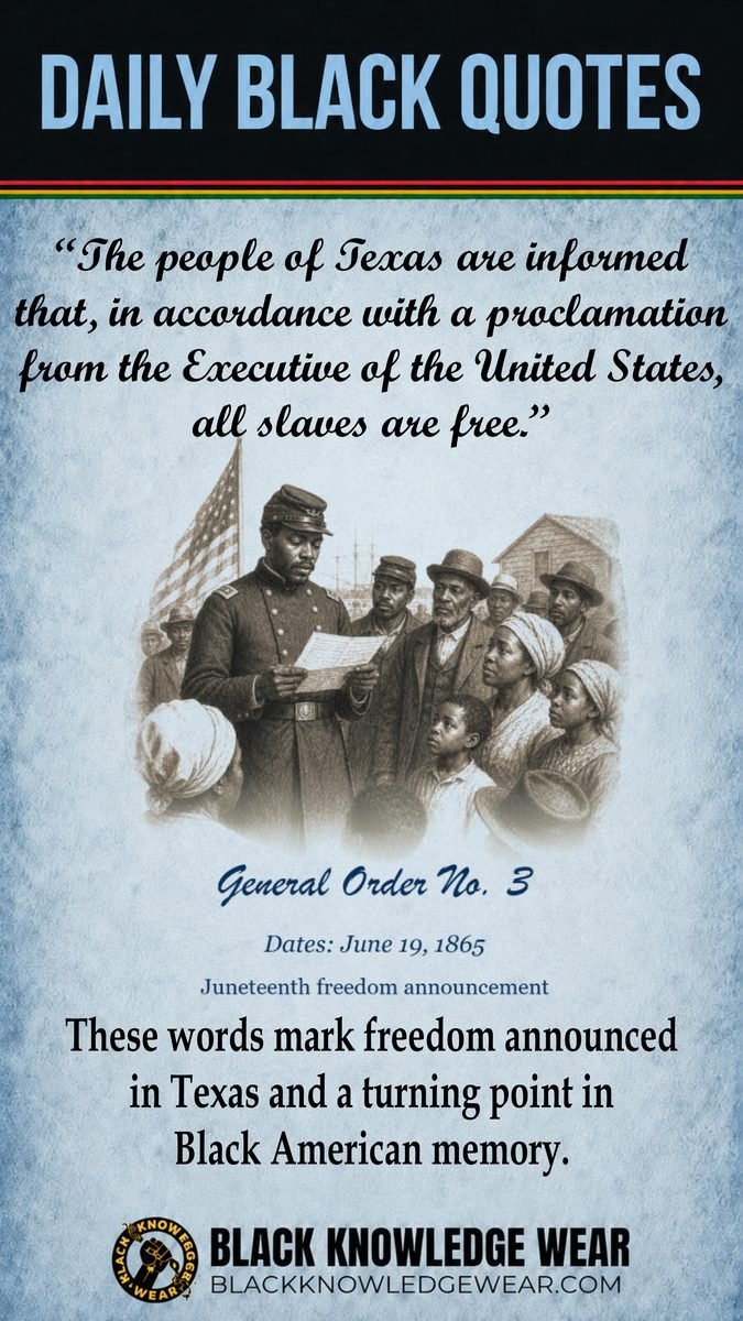 General Order No. 3