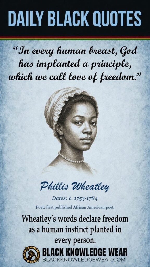 Phillis Wheatley