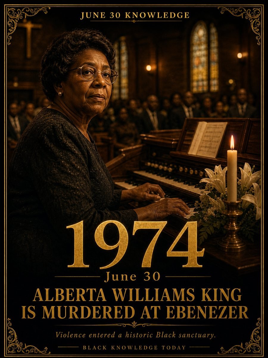 1974 — Alberta Williams King is murdered at Ebenezer Baptist Church