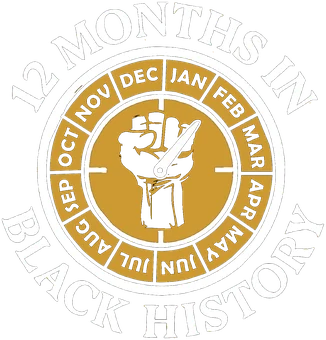 12 Months in Black History logo