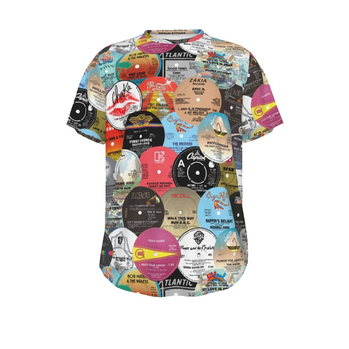 Throwback Collage Round Bottom Shirt