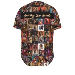 Alternative view of Black Music Legend Short Sleeve Rounded Hem T-shirt