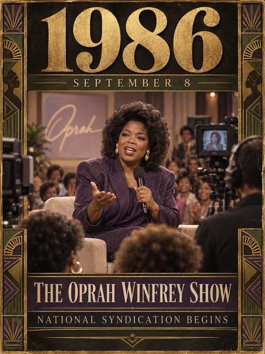 1986 — The Oprah Winfrey Show goes national