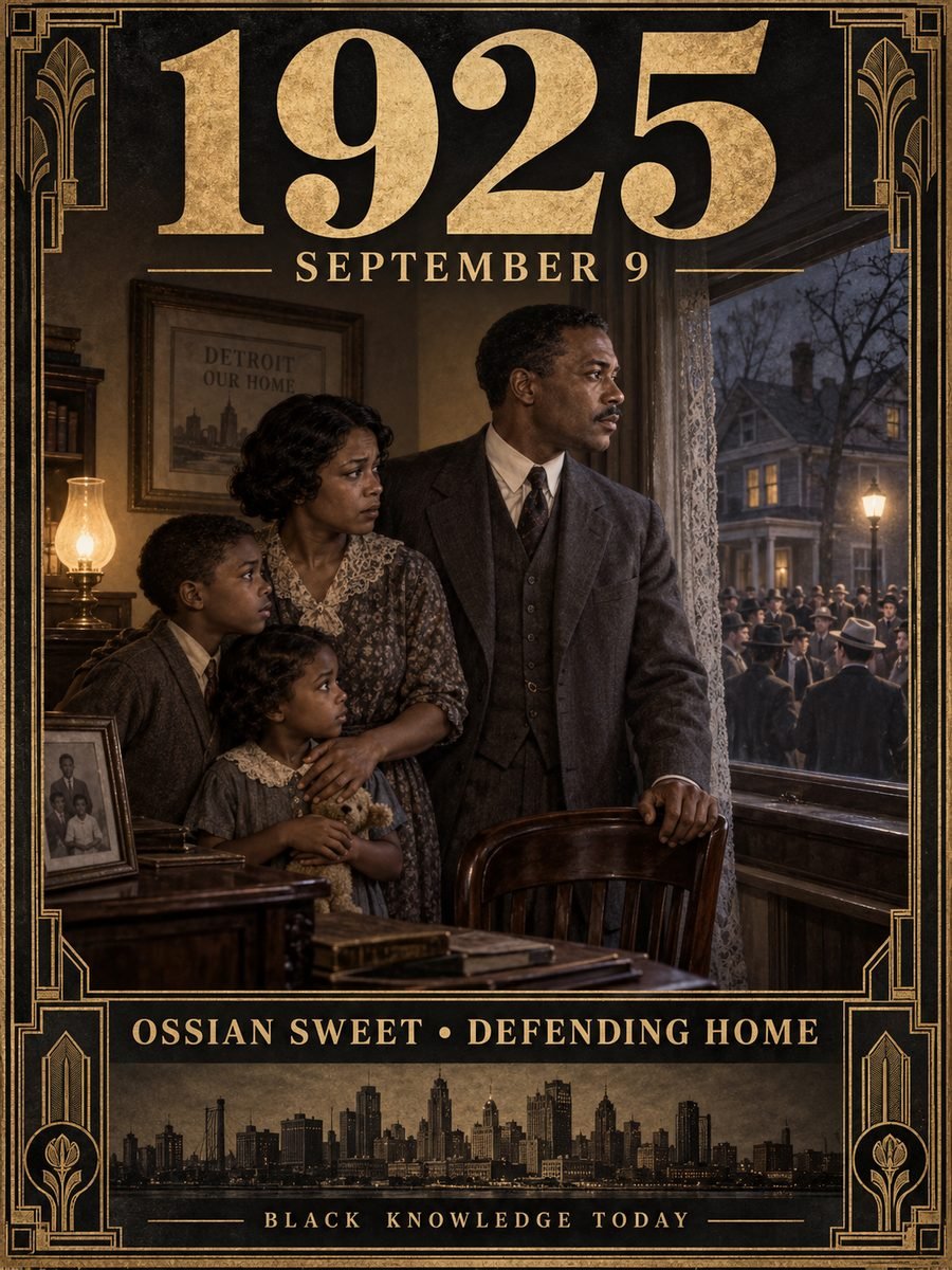 1925 — The Sweet family defends their Detroit home