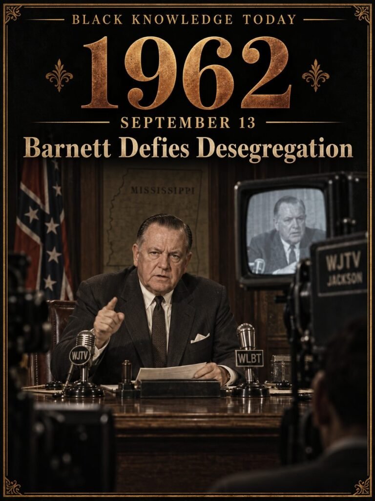 1962 — Ross Barnett vows that Mississippi will never integrate
