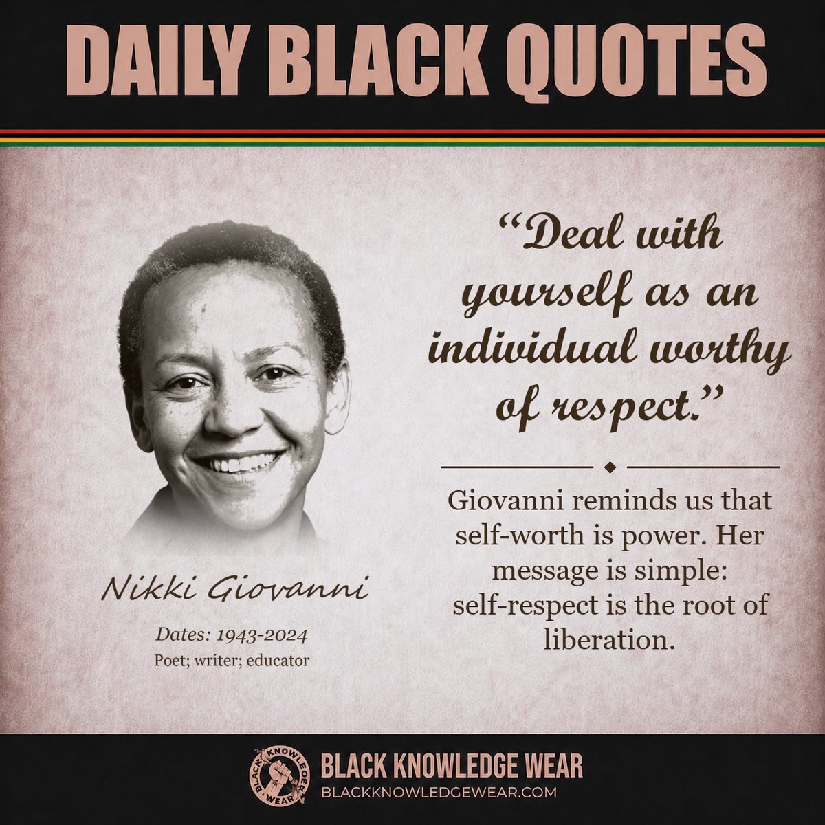 Nikki Giovanni
