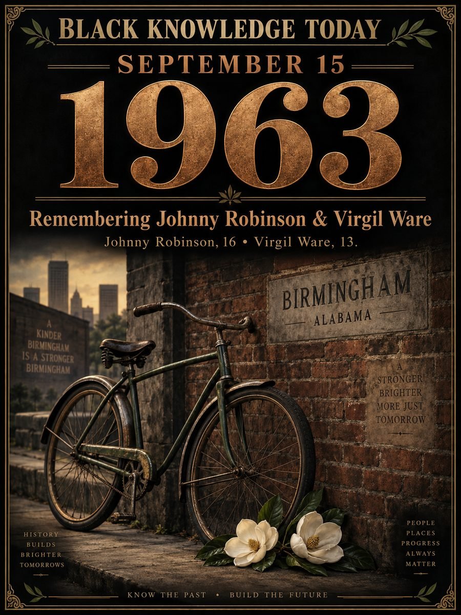 1963 — Two more Black children are killed in Birmingham that day