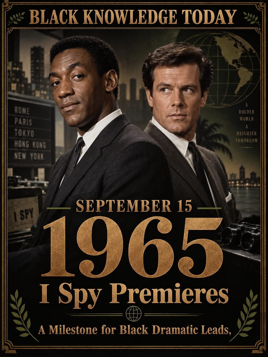 1965 — I Spy makes Bill Cosby the first Black lead of a network drama