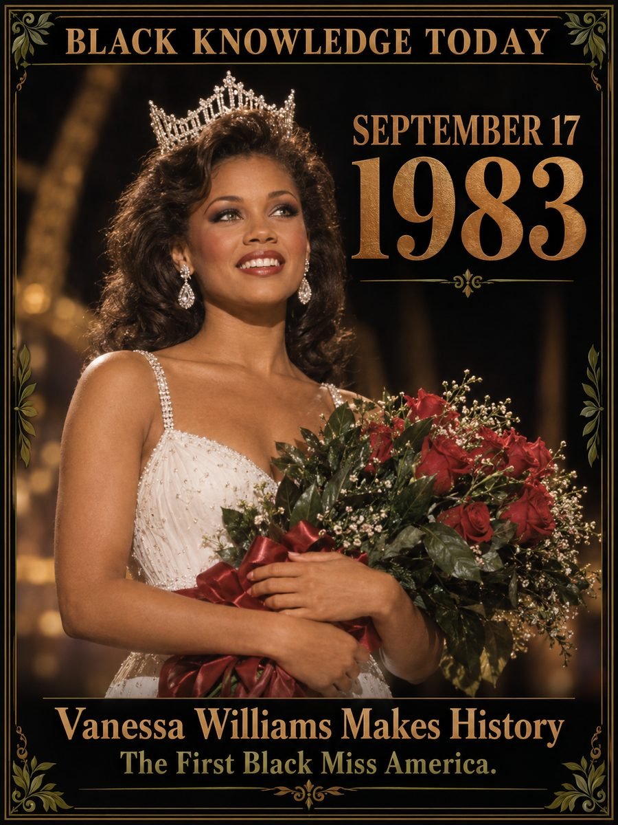 1983 — Vanessa Williams becomes the first Black Miss America