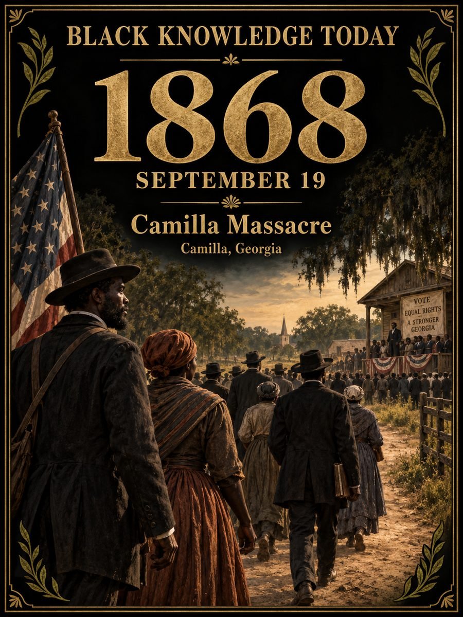1868 — The Camilla massacre bloodies Georgia's election season