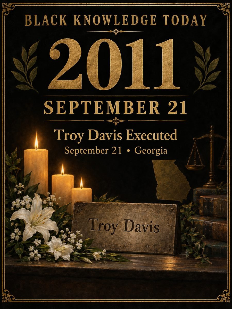 2011 — Georgia executes Troy Davis despite worldwide doubt